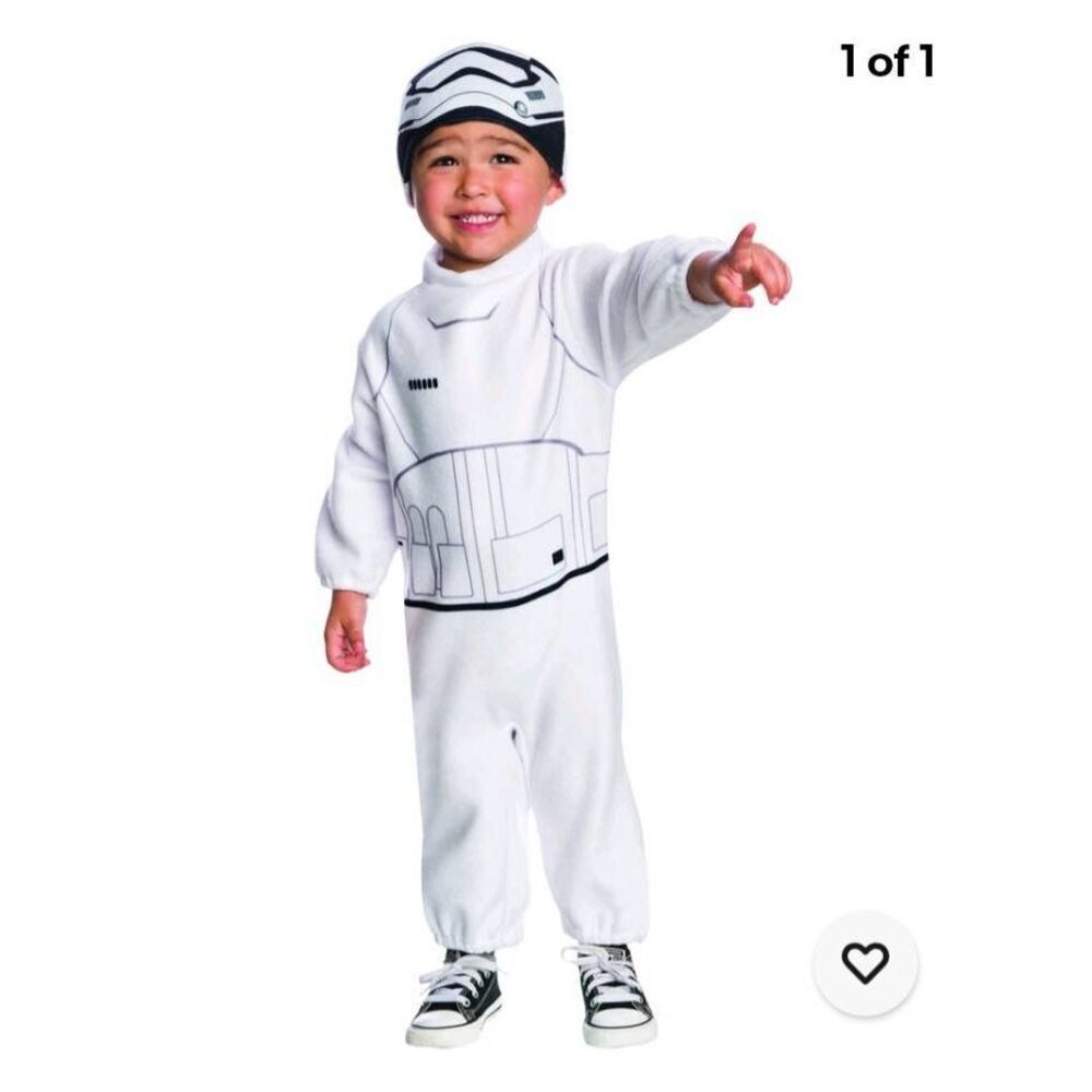 Rubies storm trooper star wars toddler 2 pc costume disney
